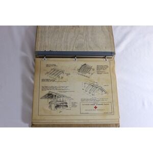 Vintage 1940s 1950s American Red Cross Swimming Diving Canoe Instructor Manual
